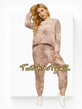 Blushing Into The Weekend Jogger/Lounge Set ▪︎ Curvy ▪︎ XL